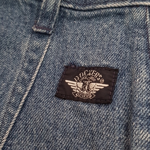 VINTAGE DOCKERS HIGH WAISTED DISTRESSED SHORTS - Picture 7 of 8